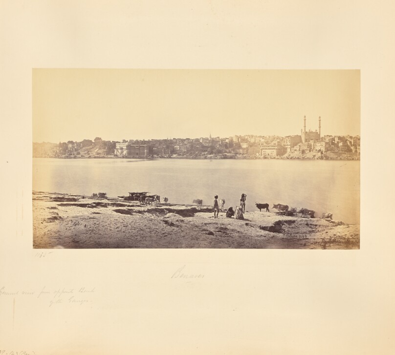 Benares; General View from the Opposite Bank of the Ganges