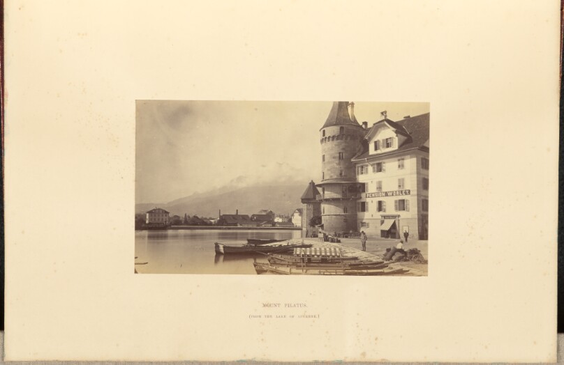 Mount Pilatus (from the Lake of Lucerne)
