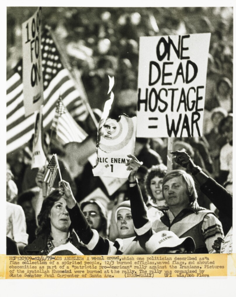 Pro-American Rally in LA (During Iran Hostage Crisis)