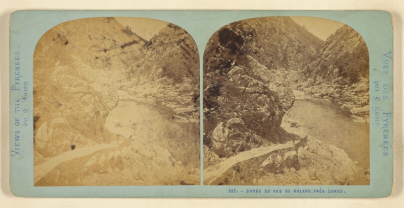 Gorge du Pas de Roland, Pres Cambo.