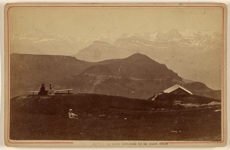 Le Righi Scheidegg Vu du Righi Kulm