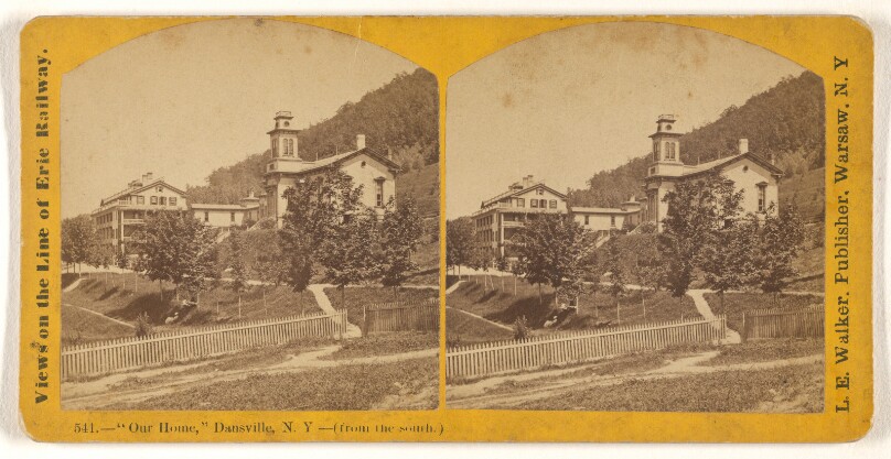 "Our Home," Dansville, N.Y. - (from the south.)