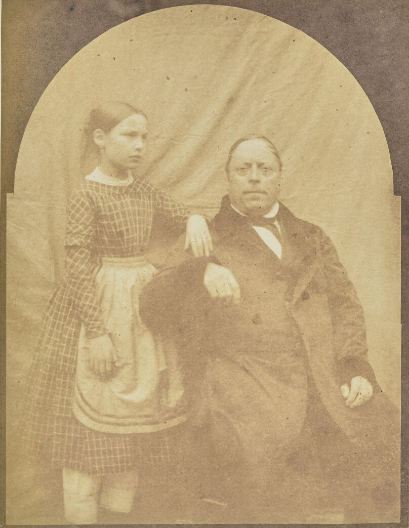 [Portrait of a Man and Girl]
