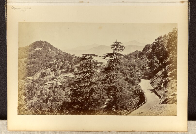 Simla; View From the Church, Looking Towards the Snowy Range