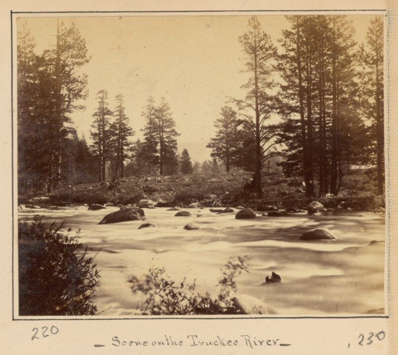 Scene on the Truckee River