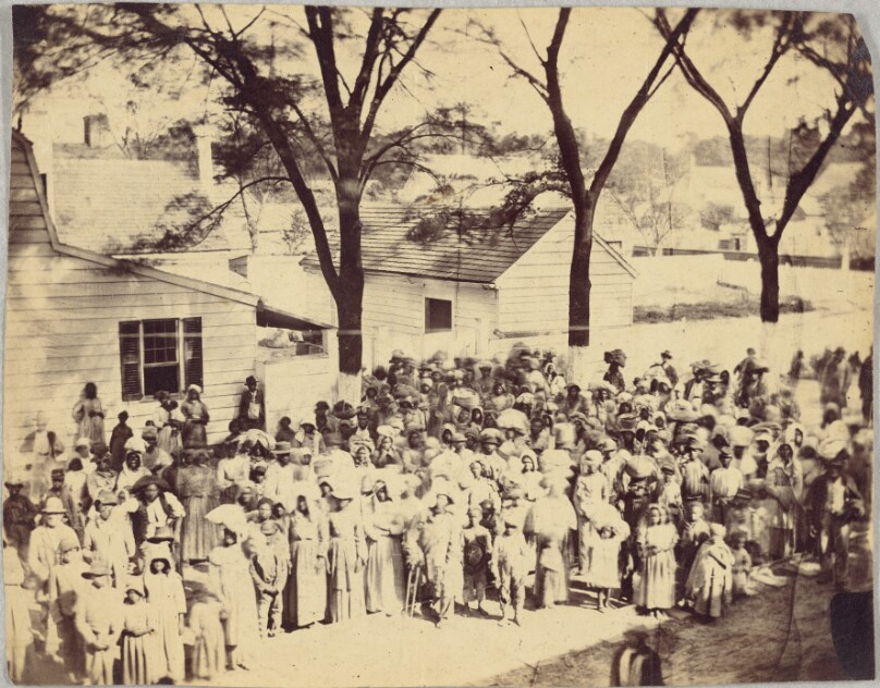 [Black Men, Women, and Children who were Enslaved on J.J. Smith's Plantation in South Carolina]