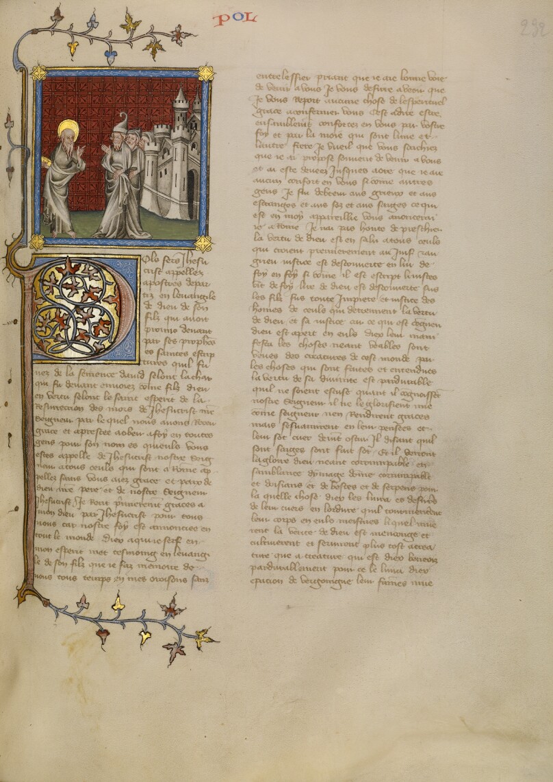 Saint Paul Speaking to the Romans
