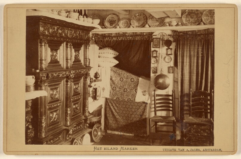 Het Eiland Marken [Interior of a House]