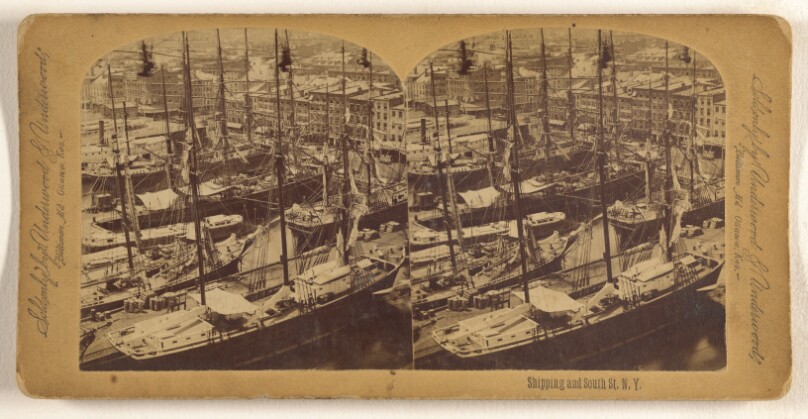 Shipping and South St. N.Y.