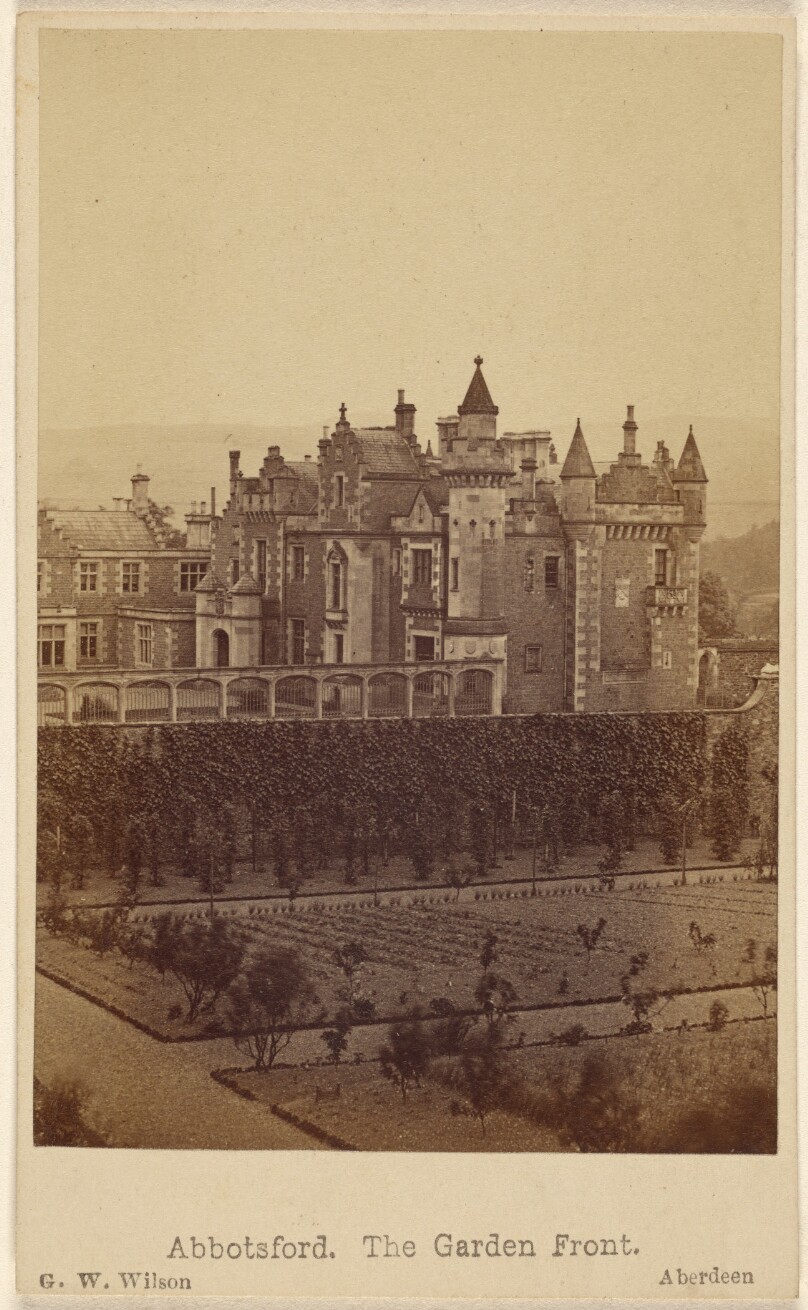 Abbotsford. The Garden Front.