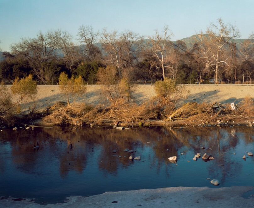 The Los Angeles River at the Glendale Narrows, Atwater Village