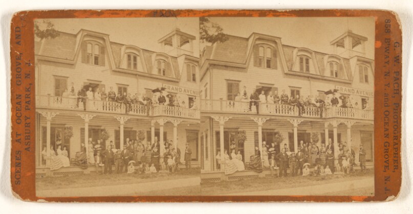 [Grand Avenue Hotel, Ashbury Park, New Jersey]