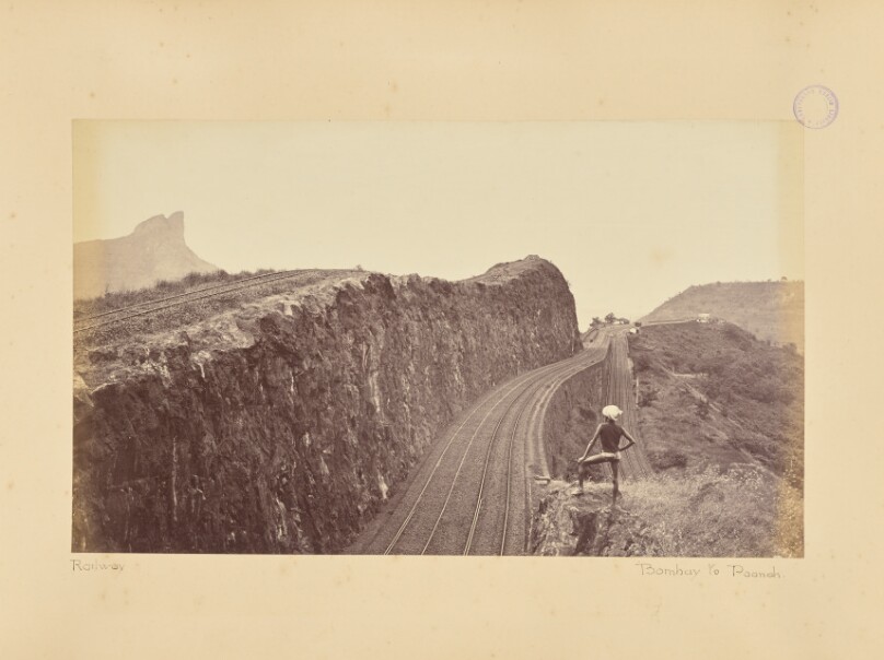 Railway. Bombay to Poonah