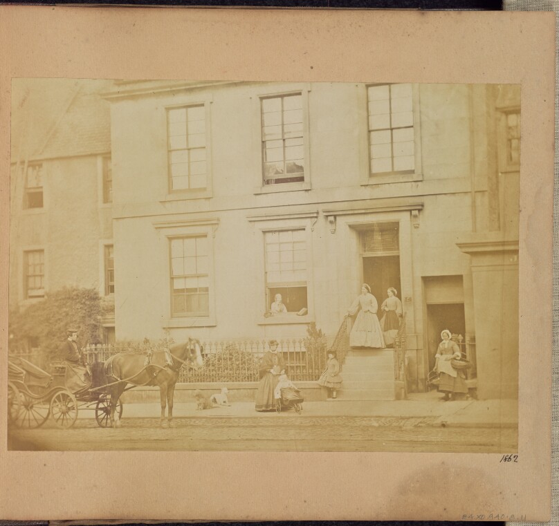 [The Adamson House and Family on South Street, St. Andrews]