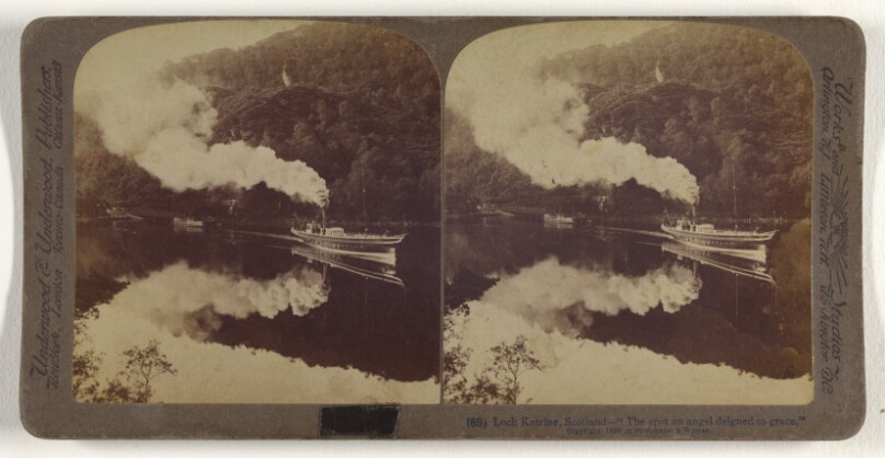 Loch Katrine, Scotland - "The spot an angel deigned to grace."