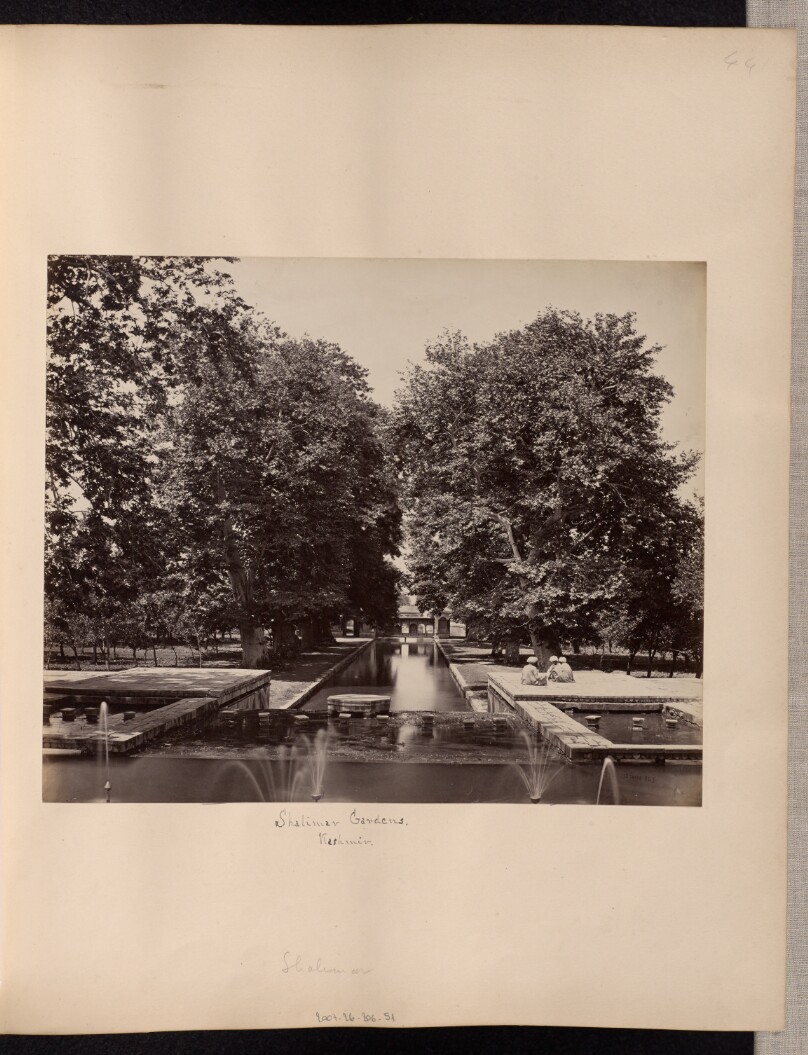 Shalimar Gardens, Kashmir
