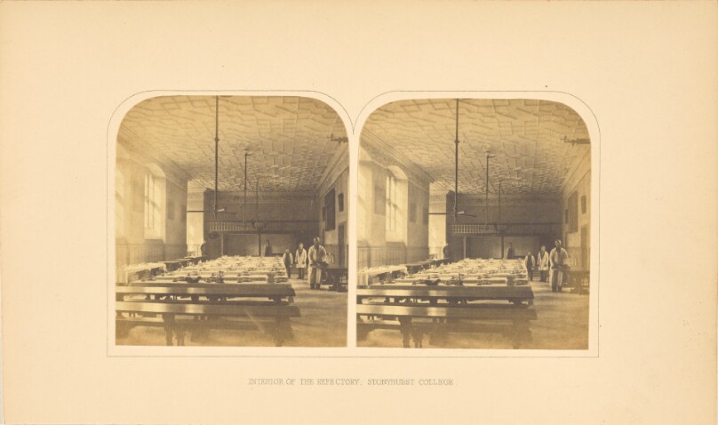 Interior of the Refectory, Stonyhurst College
