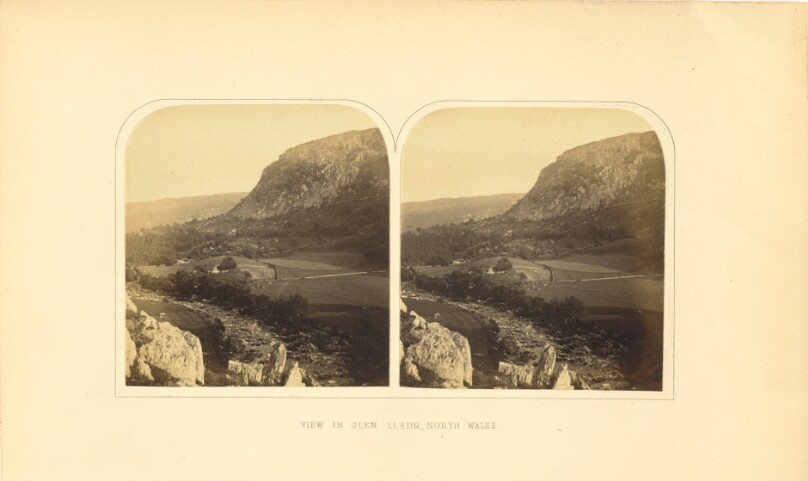 View in Glen Lledr, North Wales