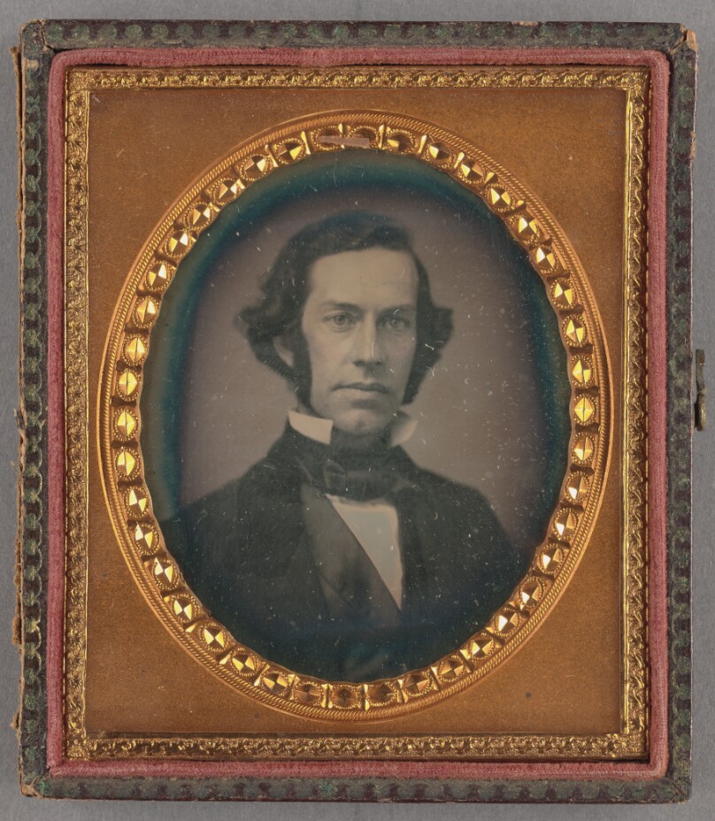 [Portrait of a Man with Muttonchop Whiskers]
