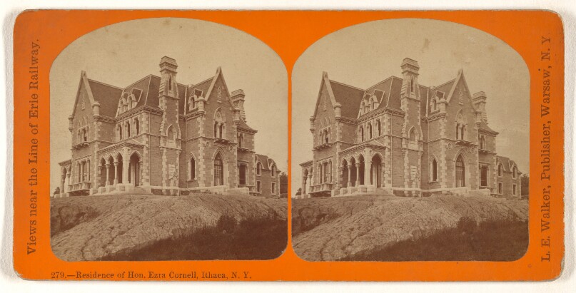 Residence of Hon. Ezra Cornell, Ithaca, N.Y.