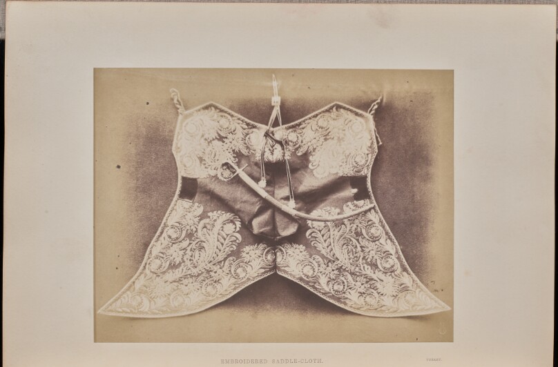 Embroidered Cloth-Saddle