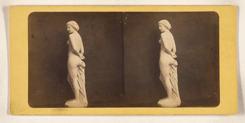 [Palmer Marbles. Sculpture of standing nude woman]