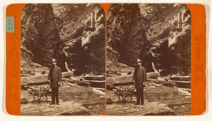 [Possible self-portrait of photographer James Douglas Hope]