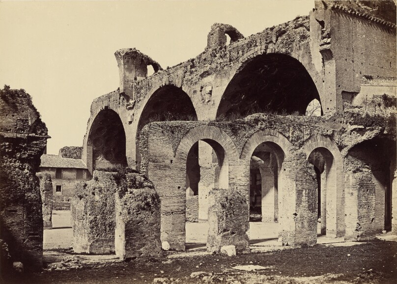 The Basilica of Maxentius, Rome