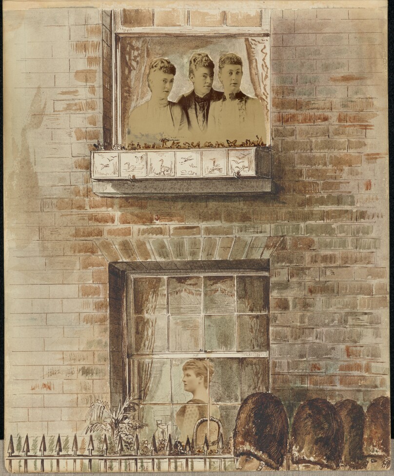 [Women at their windows]