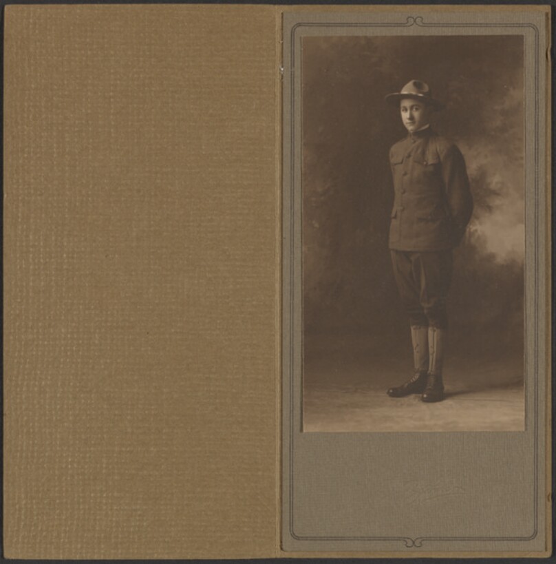 [Portrait of man in uniform]