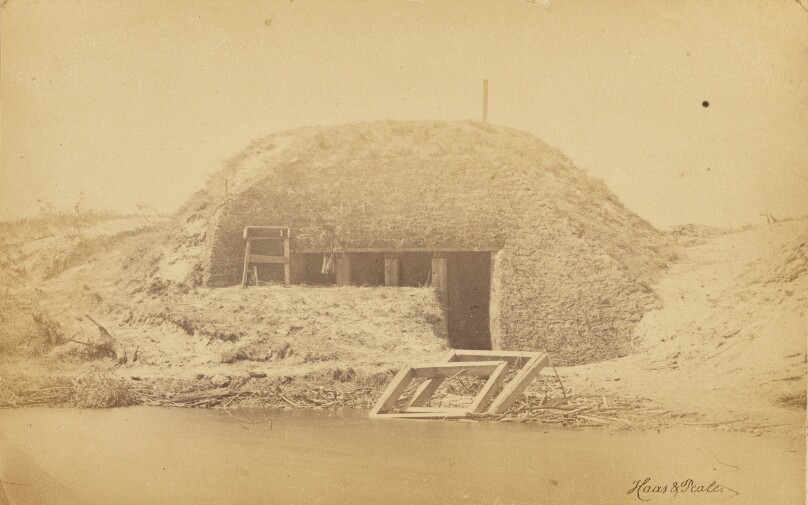 Bombproof, for Telegraph Operator in Trenches