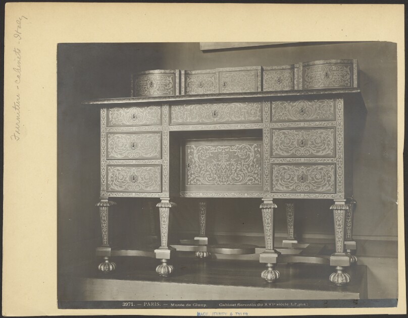 Musée de Cluny, Cabinet Florentine du XVI siècle
