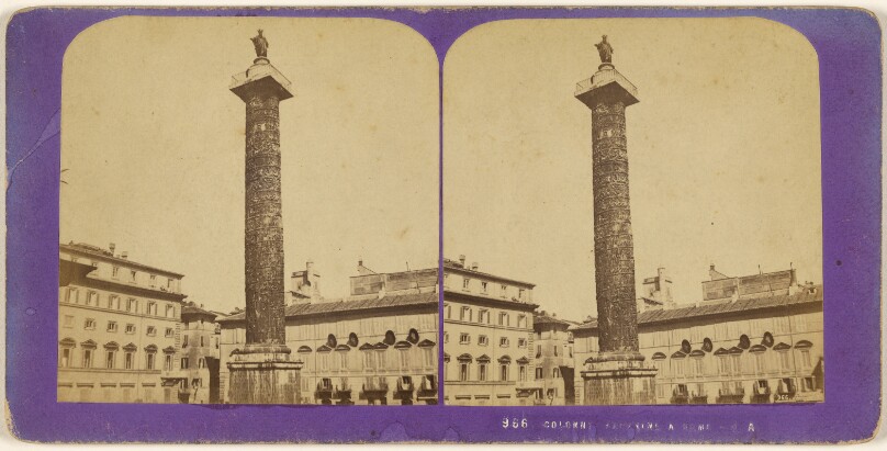 Colonne Antonine (aussi appelée Colonne d'Antonin le Pieux), Rome