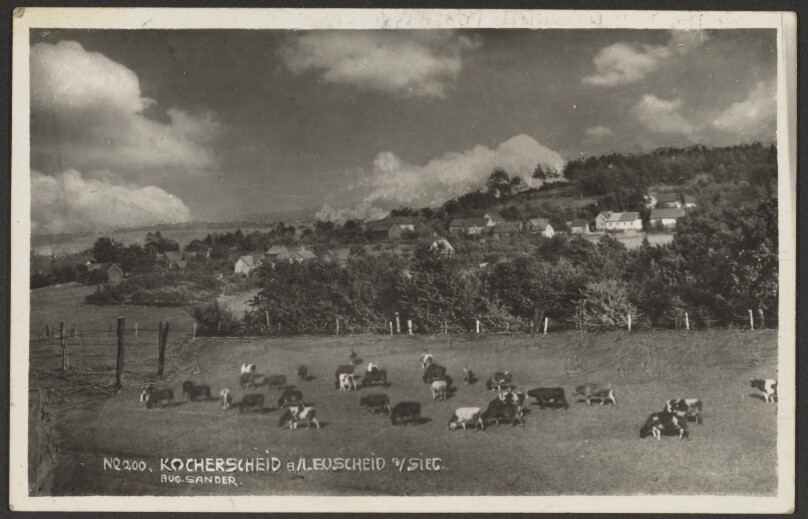 Kocherscheid near Leuscheid on the Sieg, Westerwald (Kocherscheid bei Leuscheid an der Sieg, Westerwald)