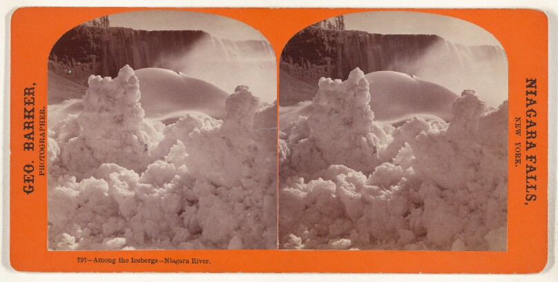 Among the Icebergs - Niagara River.