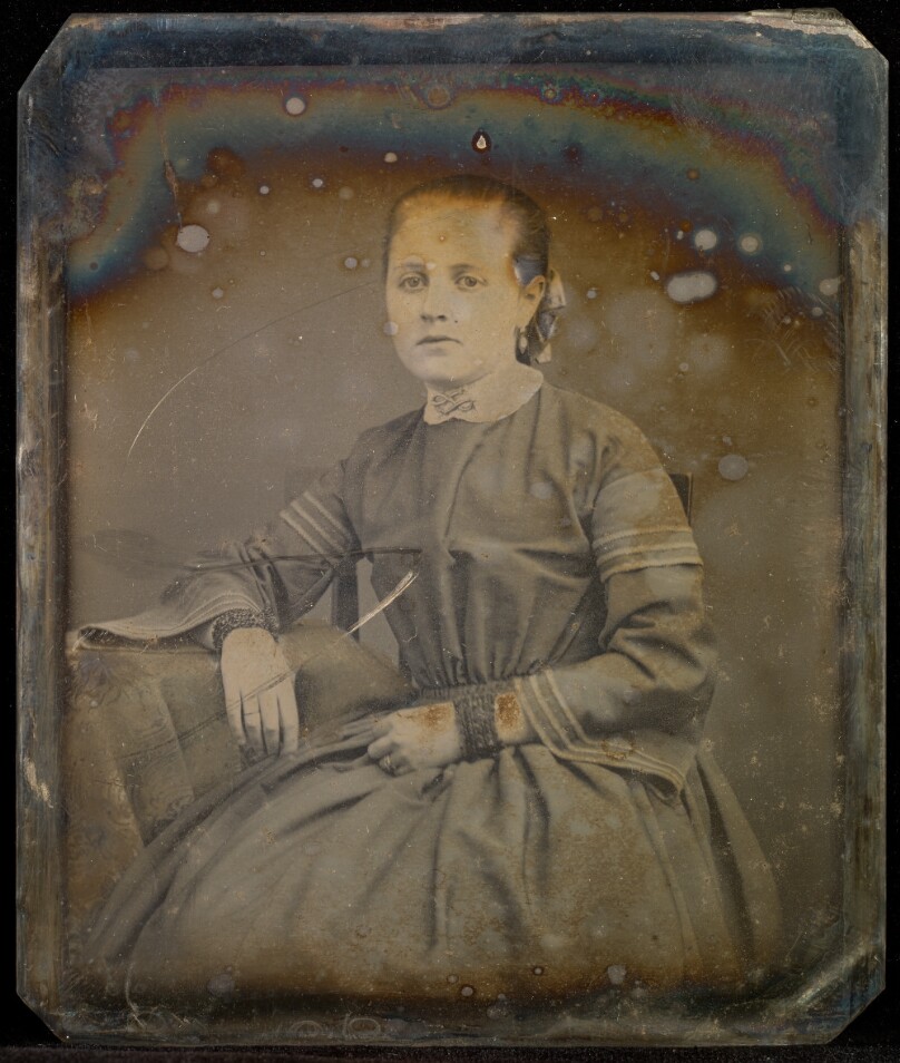 [Portrait of a Seated Young Woman]