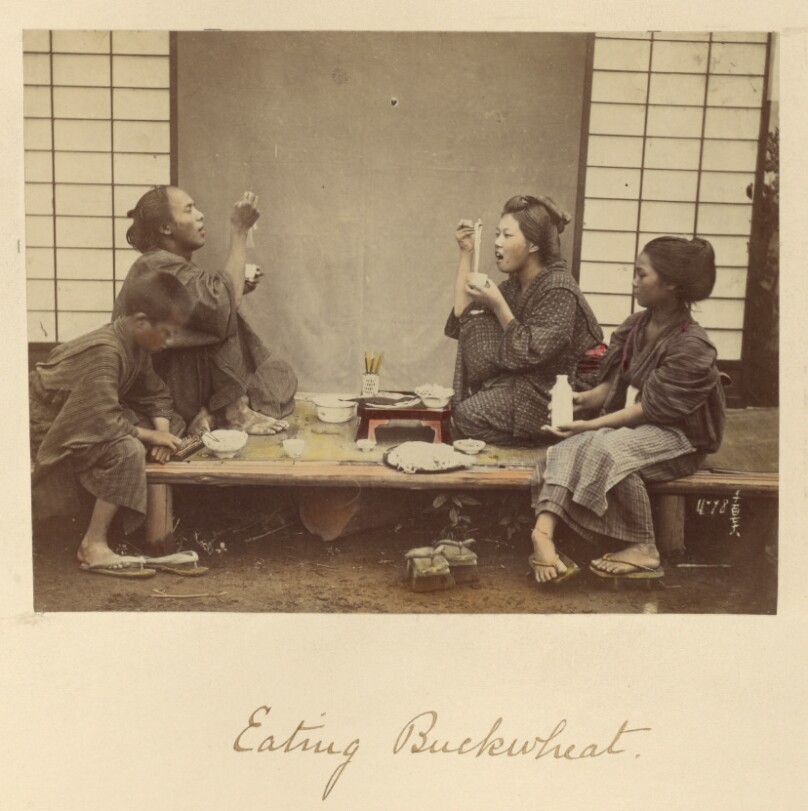 Eating Buckwheat
