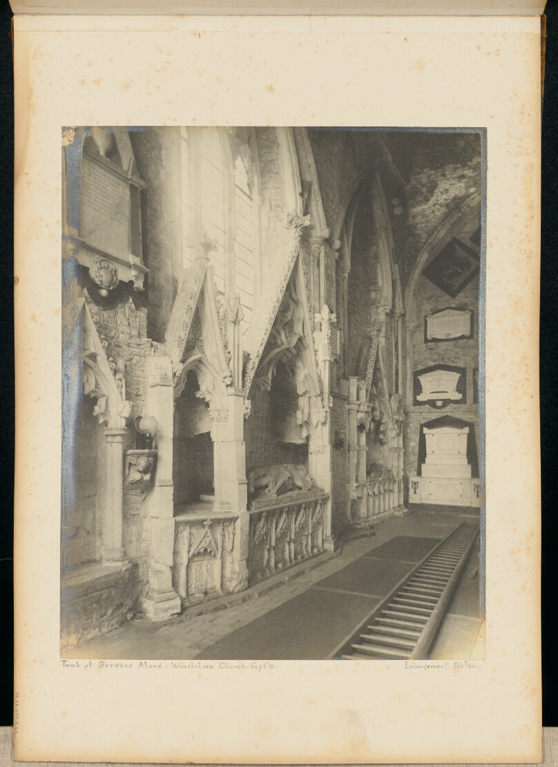 Tomb of Gervase Alard. Winchilsea Church.