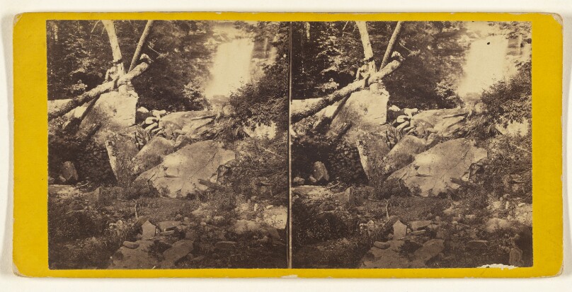 Kauterskill Falls - From Below the Second Fall.