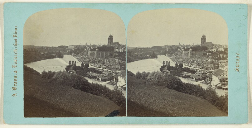 Berne depuis la route de Thoune.