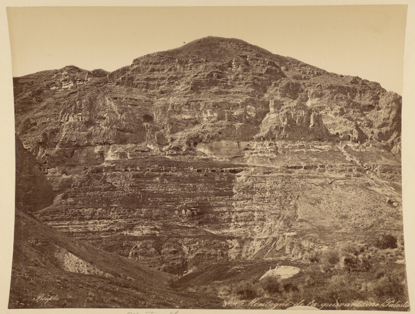 Montagne de la Quarantaine, Palestine