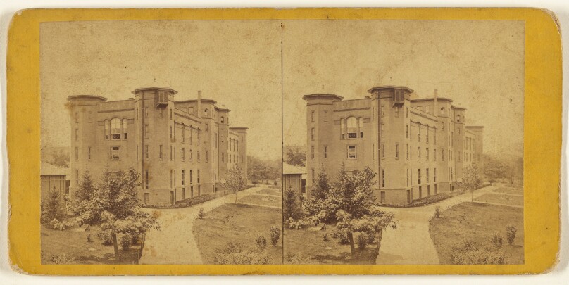 A Visit to the "Central Park" in the Summer of 1865. The Old Arsenal.