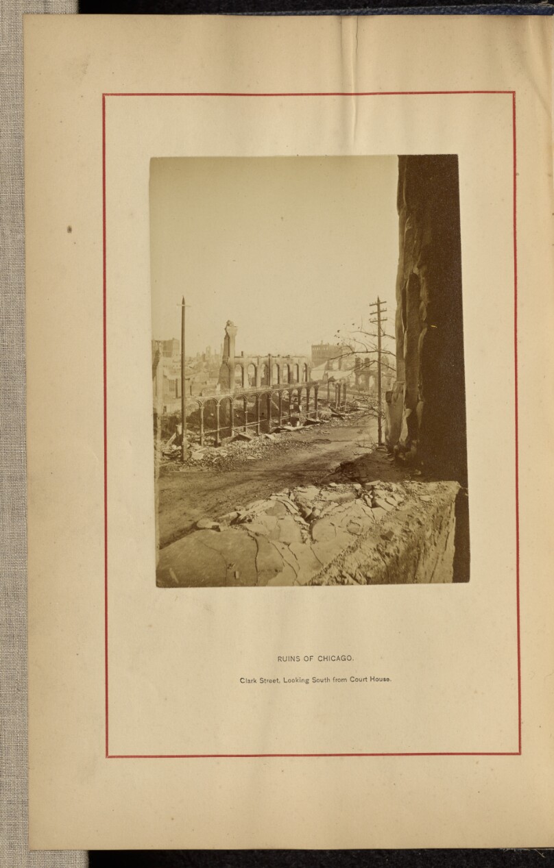 Clark Street, Looking South from Court House.
