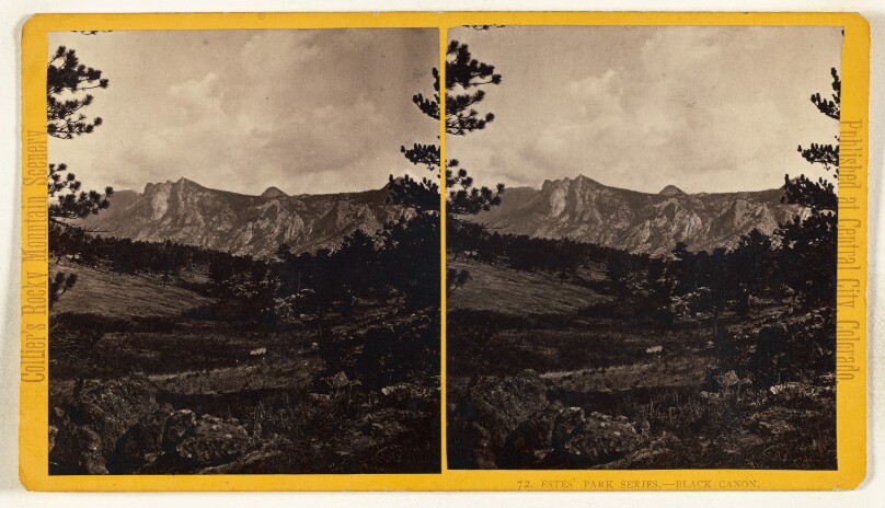 Black Canon. [Estes' Park, Colorado]