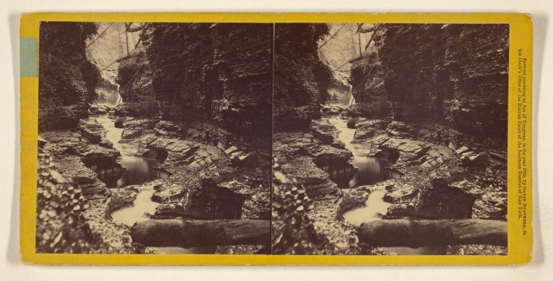 Glen Scenery, Views in Freer's Glen at Watkins, Schuyler Co., N.Y. The Artist's Dream, - - - 5th Glen.