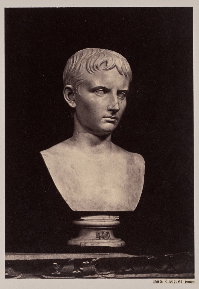 Buste d'Auguste jeune