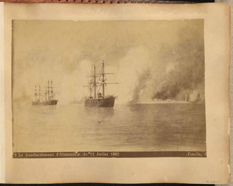 Le bombardement d'Alexandrie du 11 Juillet 1882
