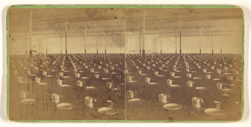 Mess Room. [New York State Prison]