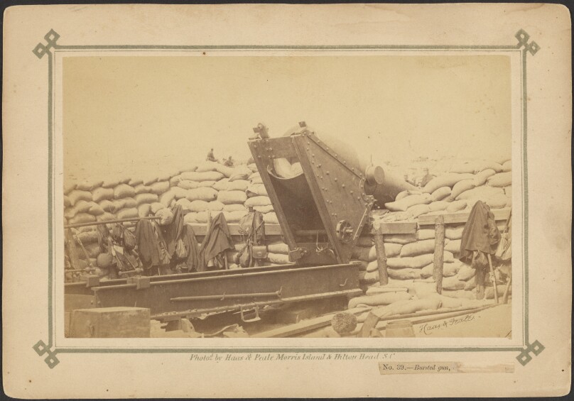 Bursted gun