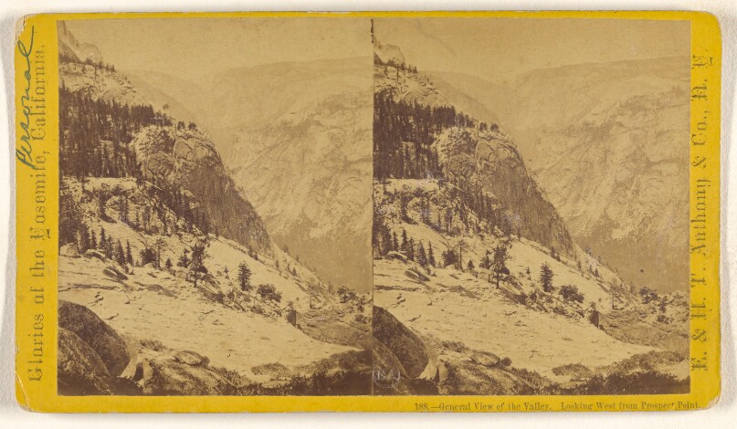 General View of the Valley. Looking West from Prospect Point.